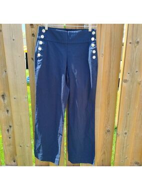 TALBOTS HIGH-WAIST WIDE-LEG SAILOR PANT BNWT Size 2